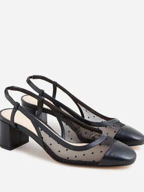 J. Crew Sling Back Block Heel